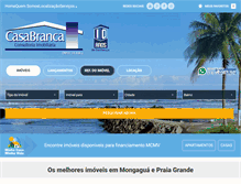 Tablet Screenshot of casabrancaconsultoria.com.br